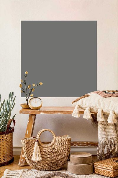 Piksel Grafik Square Bohemian Wall Sticker