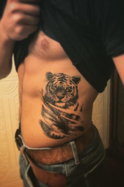 TAKIŞTIR Geçici Kaplan Dövme Tattoo
