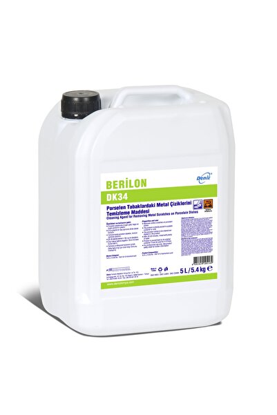 Berilon Dk34 Porselen Tabak Temizleyici 5 lt