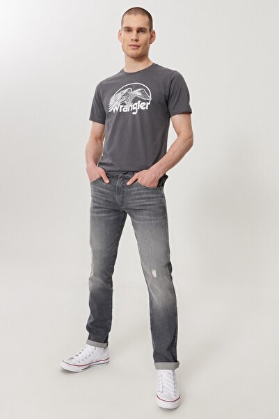 WRANGLER Larston Slim Fit Düşük Bel Denim Esnek Jean Kot Pantolon