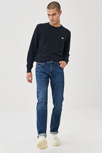 Lee Luke Slim Fit Düşük Bel Denim Esnek Jean Kot Pantolon
