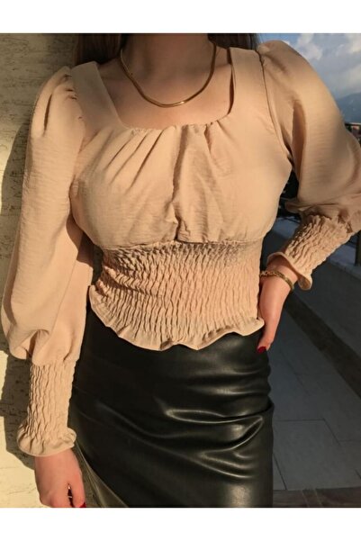 Ekinoks Gipe Detaylı Bluz