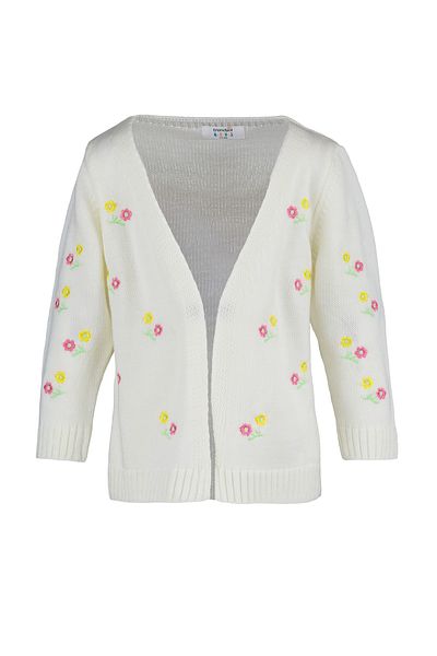 TRENDYOLKIDS Cardigan - Ecru - Regular fit