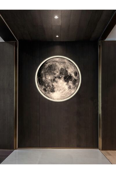 Gökyüzü Panel شمعدانات حائط LED 25 وات - قطر 30 سم