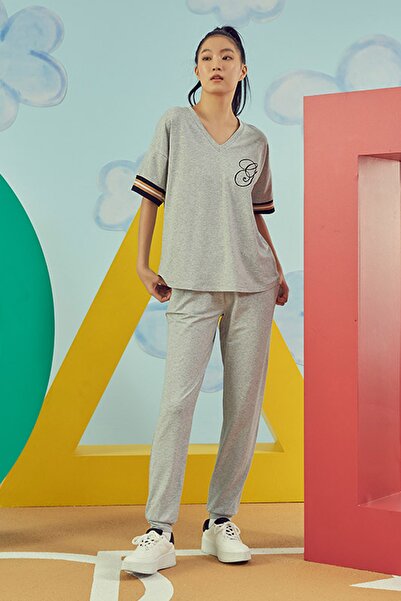 GİZZEY 20818 Kadın Eşofman Takım