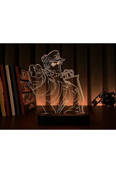PETRADESIGN Jojo's Bizarre - Jotaro Kujo Anime Masa Lambası