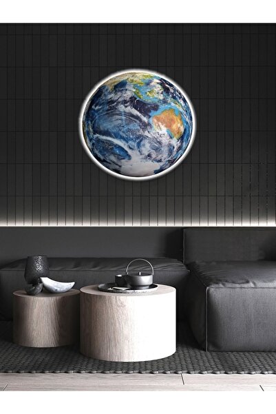 Gökyüzü Panel العالم الحديث - شمعدان LED 30 سم، 25 وات لغرفة النوم وشمعدان ال...