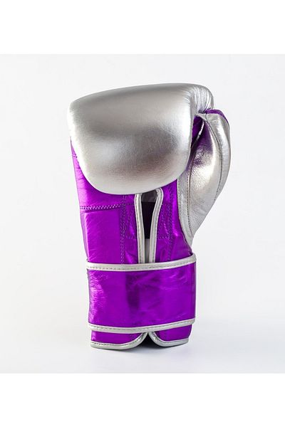 Conquer Ultra High Performance Shiny Leather Boxing Gloves