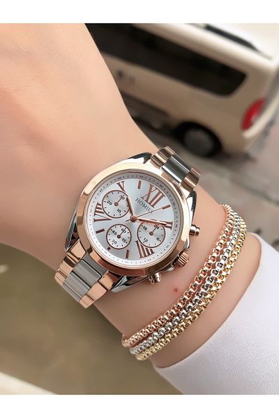 Homies Women's Wristwatch-Bracelet Gift Steel Cord Waterproof