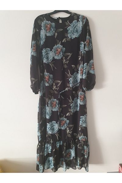 GGMM Φόρεμα Hijab με επένδυση σιφόν 140 cm