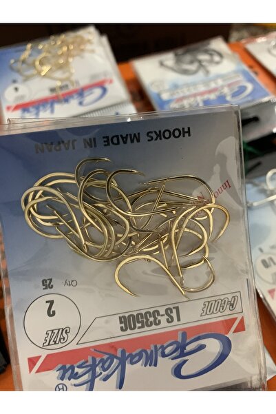 Gamakatsu Ls-3350g No :2 Sarı Olta Iğnesi