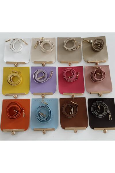 fundahobi غطاء حقيبة Minibag - بني مع مشبك