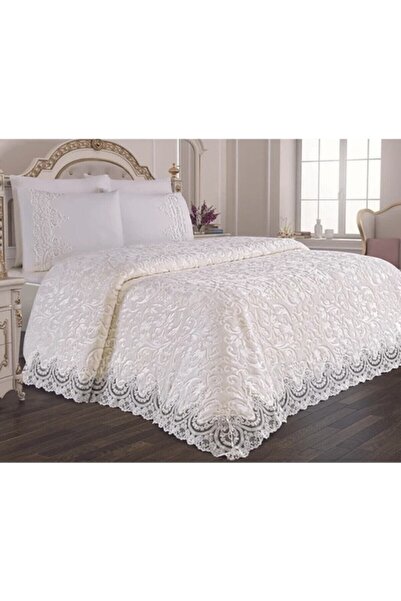 Mavi Kelebek Home French Laced Bedspread