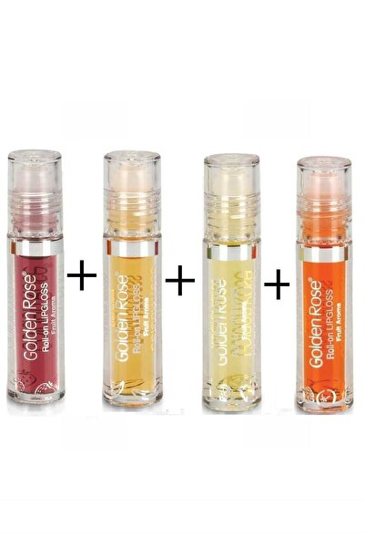 Golden Rose Dudak Parlatıcısı Çilek+portakal+muz+limon 4'lü.