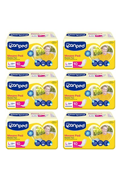 Canped Mesane Pedi Yoğun Büyük Boy L 10’lu X 6 Adet
