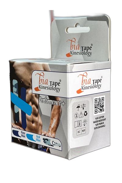 BiaTape Kinesio Sports Band Navy Blue 5 cm x 5 m