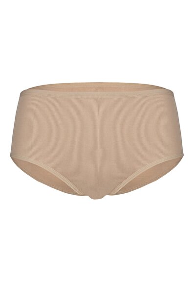 BSM 3-х комплект жіночих чорно-білих бавовняних трусиків з еластичною талією