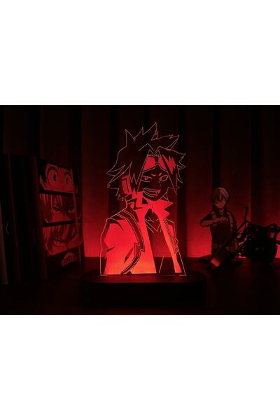 PETRADESIGN My Hero Academia - Denki Kaminari Anime Masa Lambası
