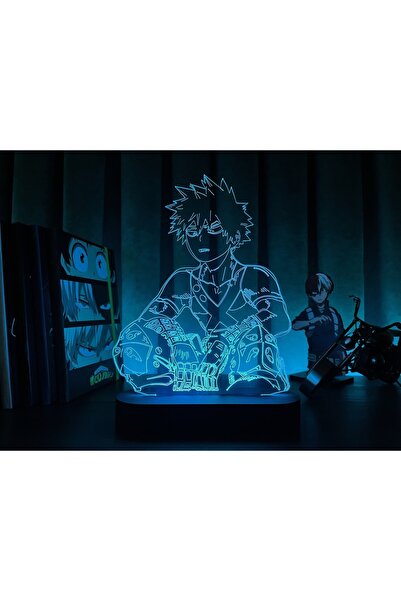 PETRADESIGN My Hero Academia - Katsuki Bakugou Anime Masa Lambası