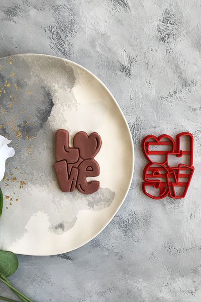 CESTOPİENO Heart Love Cookie Mold