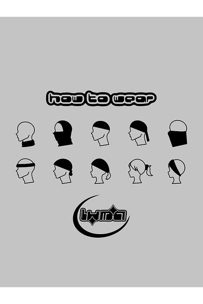 BAF Comic Patterned Neck Collar -