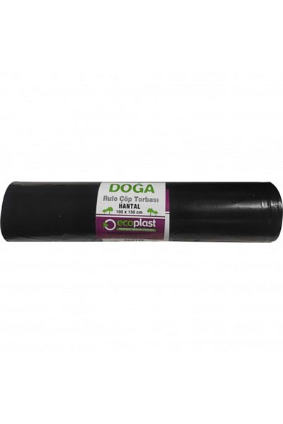ECOPLAST Garbage Bag 100x150 Tall Hantal1 Pk(10) 10 Pieces in a Package