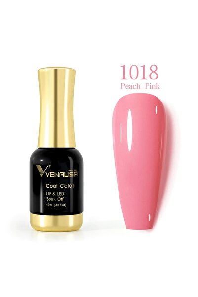 Venalisa 12 ml Kalıcı Oje Peach Pink Uv Led Oje 1018