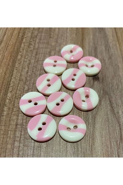 Öztürk Fan Baby Button. 1.5cm Pack of 6.