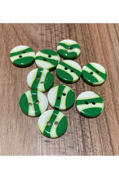 Öztürk Fan Baby Button. 1.5cm Pack of 6.