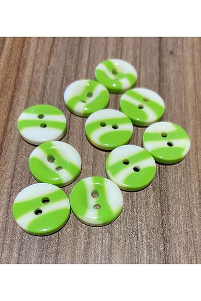 Öztürk Fan Baby Button. 1.5cm Pack of 6.