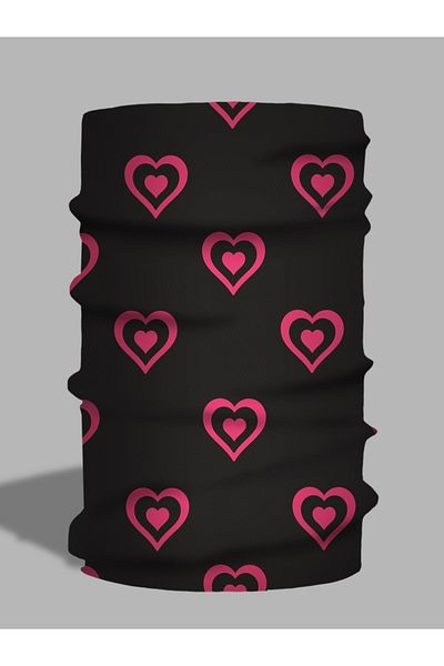 BAF Heart Patterned Neck Collar -
