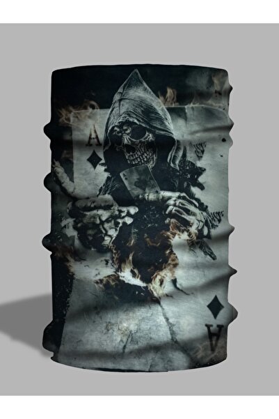 LU&MA Kuru Kafa Desenli Boyunluk- Baf