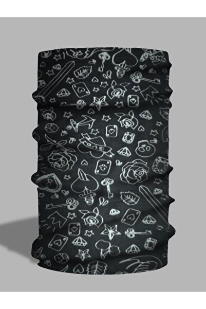 LU&MA Desenli Boyunluk - Baf