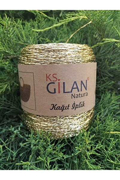 KS Gilan Natura Prestij Boncuk Gilan Simli Kağıt Ip