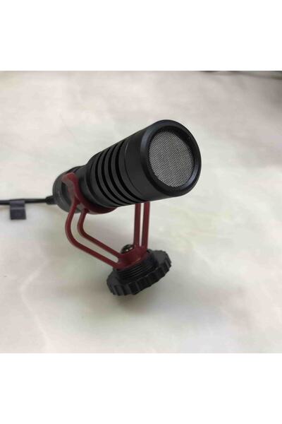 Axe Tools Dış Mekan Çekimleri Için Rüzgar Dirençli Özel Tüylü Mikrofon Kamera Video Canlı Yayın Mikrofonu