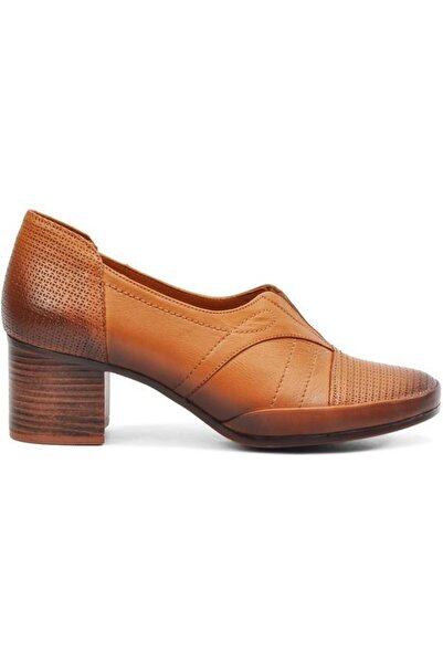 Venüs 1911960y Kalın Topuk Deri Günlük Kadın Ayakkabı