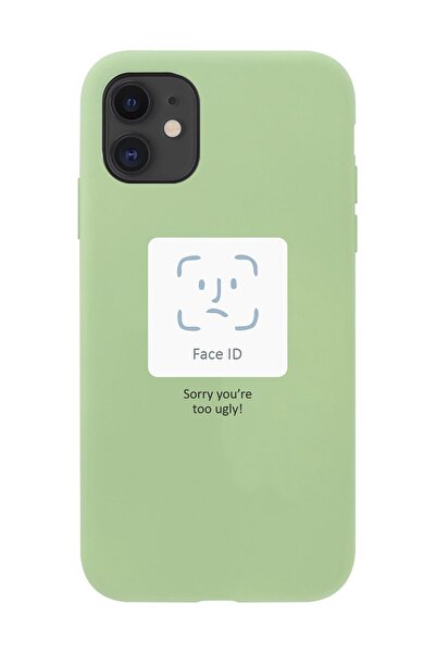 shoptocase Iphone 11 Uyumlu Face Id Tasarımlı Lansman Telefon Kılıfı