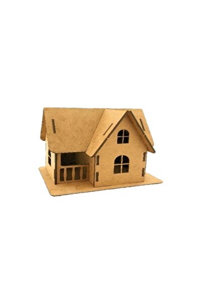 Genel Markalar Iş Teknik 3d Ahşap Maket Villa