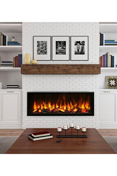 flameline Gaze Bsc180 2d Linear Elektrikli Şömine Nova Şömine