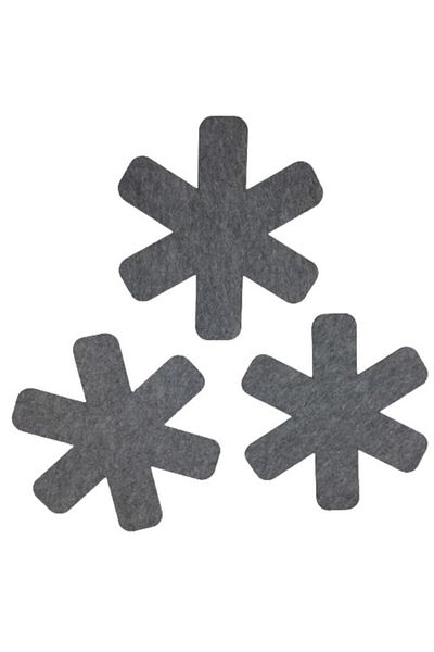 KÜÇÜK EW 3-Piece Pan Pot and Pyrex Plate Protector Anti-Scratch Felt Set