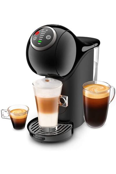 Krups Kp340 Genio Plus Espresso Makinesi, Yüksek Basınç, Kompakt Tasarım