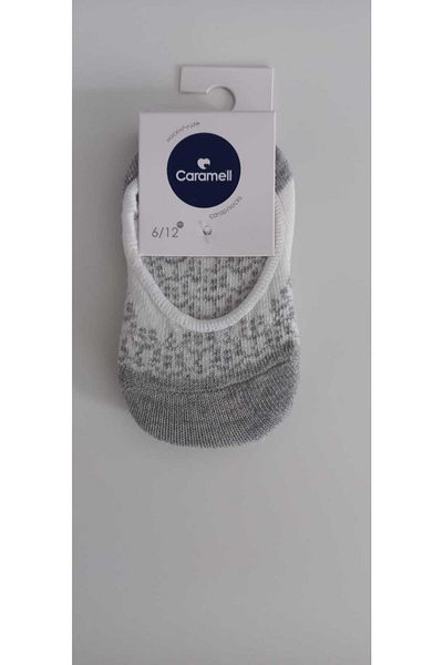 Caramell Gray Ballerina Socks