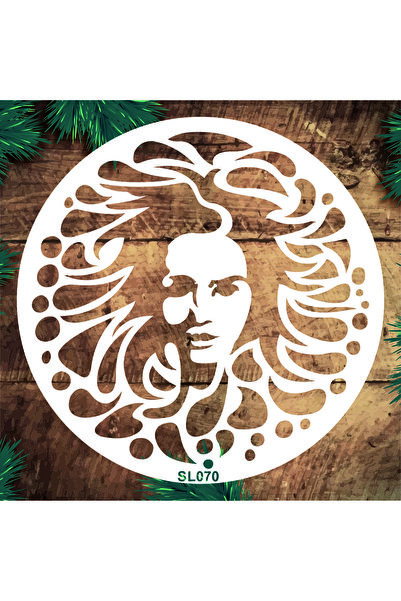 STENCİLTASARIM Stencil Tasarım Sl070 Siluet- Dekoratif Duvar, Fayans Ve Eşya ...