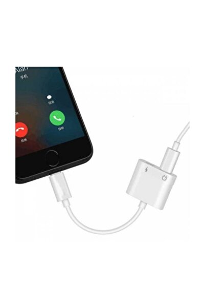 ucuzmi Iphone 7,8 X ,10 ,11,12,13,14 Uyumlu Lightning , Kulaklık Ve Şarj Çevirici Dönüştürücü