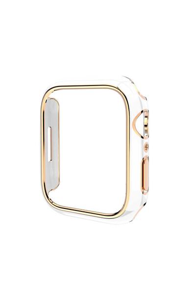 Nezih Case Apple Watch Seri 2 3 4 5 6 7 Se 44mm Uyumlu Renkli Şık Tasarım Ant...