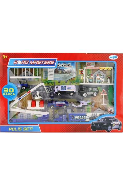 MEGA Asansörlü Metal Polis Seti Jp6106