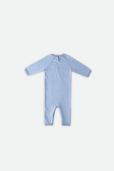 Miespiga Unisex Baby Blue Northstar Knitwear Knitted Jumpsuit