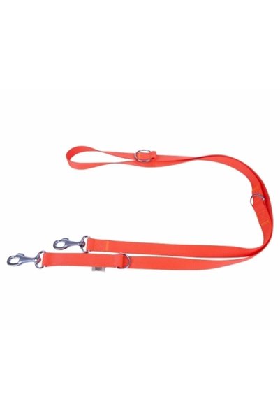 Doggie Multi-Adjustable Educator Woven Walking Orange 2,5X120-190 cm