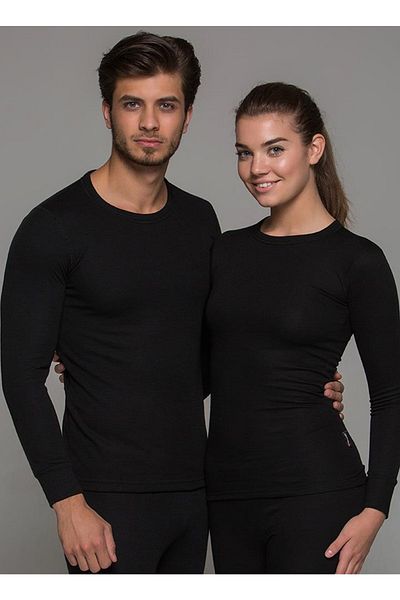 THERMOFORM Unisex Thermal Long Sleeve Undershirt - Heavy Anthracite