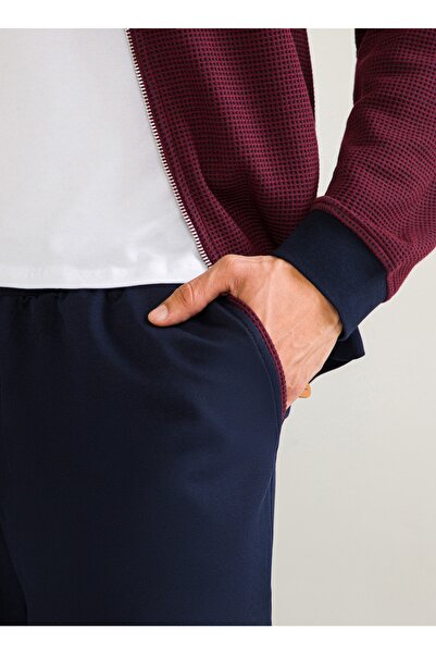 D'S Damat Burgundy Tracksuit Set